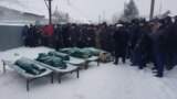 В Астане похоронили пятерых девочек, заживо сгоревших при пожаре в доме-времянке