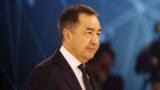 KAZAKHSTAN -- Kazakh Prime Minister Bakytzhan Sagintaev arrives for a session of the Digital Agenda into the Globalization international forum in Almaty, February 2, 2018