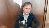 Главный обвиняемый по делу о контрабанде кокаина Андрей Ковальчук в Дорогомиловском суде. Фото предоставлено защитой Ковальчука
