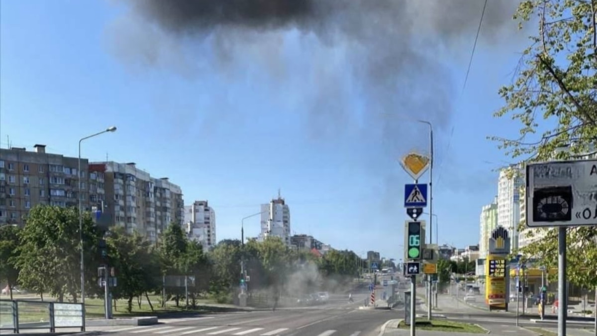 В Белгороде в результате падения беспилотника произошел взрыв, есть  пострадавшие