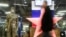 Посетитель военторга "Профармия" в Москве, фото TACC