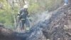 Forest fire in Gelendzhik. Photo: telegram channel of the head of the city administration Alexei Bogodistov