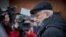 Oleg Orlov after a meeting of the Golovinsky District Court in Moscow on February 26, 2024. Photo by Andrey Rushailo-Arno