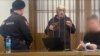 Усман Баратов в зале суда