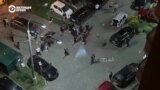 Беспилотники над Красногорском в Подмосковье: как это было