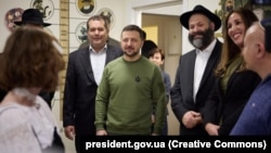 Встреча президента Украины Владимира Зеленского с представителями иудейских религиозных организаций по случаю праздника Песах, 18 апреля 2024 года