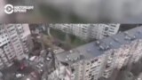 Российский дрон разрушил подъезд многоэтажки в Одессе, пятеро погибших 