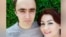 Активистка Шабнам Худойдодова со своим братом Комроном