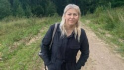 Лидия Прудовская из города Мирный Архангельской области, которую заочно судят в России по делу о повторной "дискредитации армии"