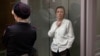 Алсу Курмашева на заседании казанского суда, в очередной раз ей продлили срок ареста, 1 апреля 2024 года