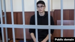 Азат Мифтахов во время судебного заседания