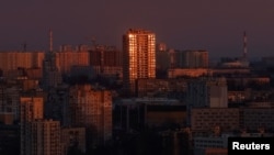 Восход солнца в Киеве. Март 2024 года
