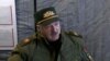 Alexander Lukashenko in military uniform