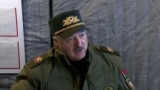 Alexander Lukashenko in military uniform