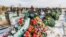 Military sector at the cemetery in Abakan
