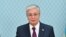 Kazakhstan -- Kazakhstan's President Kassym-Jomart Tokaev (R) and head of Russian region Bashkortostan Radiy Khabirov. Astana, 24Jan2024