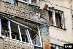 Белгород. Последствия прилета БПЛА в многоквартирный дом, май 2024 год