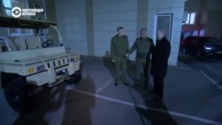 Путин посетил штаб Южного военного округа: ему показали сельскохозяйственные машины 