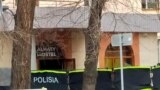 In the vicinity of a hostel in Almaty, where 13 people died in a fire