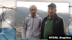 Задержанный Леван Дотиашвили и погибший Тамаз Гинтури (справа)