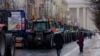 Lithuanian farmers protest in Vilnius