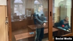 Сергей Стрекнев в зале суда