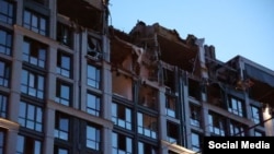 Последствия взрыва в жилой многоэтажке в Днепре