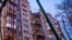 Ukraine. Dnipro. Consequences of the impact on the house. photo of the regional administration 