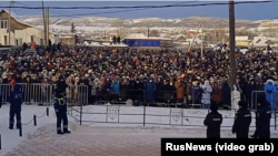 Протесты в Баймаке (Башкортостан) 17 января