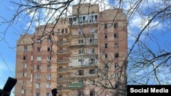 Константиновка Донецкой области после ракетного удара 2 апреля 2023 года