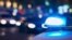 Police car - night