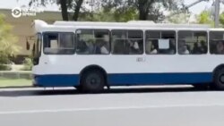 В Бишкеке забастовка водителей троллейбусов: они требуют трехкратного повышения зарплаты