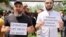 Протесты против "сатанистов" в Грозном