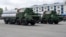 S-300 missile systems are seen during a Victory Day parade marking the 75th anniversary of the victory in World War II, in the city of Yuzhno-Sakhalinsk