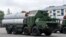 S-300 missile systems are seen during a Victory Day parade marking the 75th anniversary of the victory in World War II, in the city of Yuzhno-Sakhalinsk