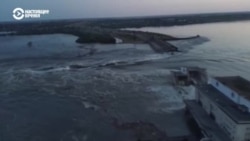Что происходило в первые минуты после разрушения полтины Каховской ГЭС 