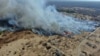 Масштабный пожар в поселке Сосьва