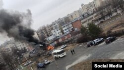 Последствия обстрела поселка Разумное Белгородской области, 19 марта 2024 года