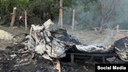 Последствия обстрела села Мемрик в Донецкой области, 2 мая 2024 года
