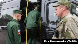 Российские контрактники в Ростовской области, иллюстративное фото