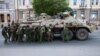 Вагнеровцы на улицах Ростова-на-Дону, 24 июня 2023 года