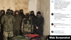 Скриншот из видеообращения мобилизованных, призванных из Калининградской области, февраль-2023