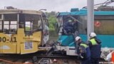 Главное: столкновение трамваев в Кемерове 