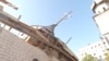 "Позвонила прихожанка, сказала: "Нет нашего храма!" Настоятель церкви ПЦУ в Запорожье показывает, что от нее осталось после ракетного удара