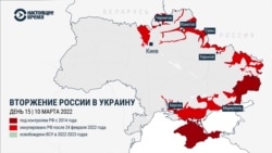 Год полномасштабной войны в Украине на карте Настоящего Времени: что произошло за 365 дней