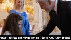 Президент Чехии Петр Павел лично встретился с Полиной Бутковской