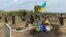 Могила украинского военнослужащего Андрея Козыря на кладбище села Гроза Купянского района Харьковской области