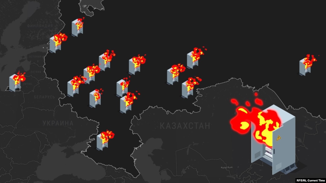 Релейные и батарейные шкафы