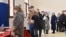 Azerbaijan -- voting at a polling station during presidential election in Baku - 07Feb2024
