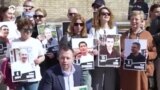 В Вильнюсе прошла акция солидарности с белорусскими журналистами в заключении – так отметили Всемирный день свободы прессы